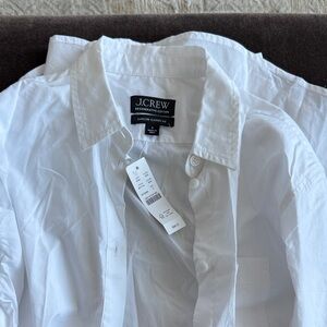 J. Crew Women’s Crisp White Button Down Shirt